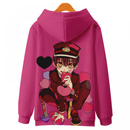 Hanako Kun Cosplay Costume Hoodie Printed Yugi Amane Hooded Fleece Coat