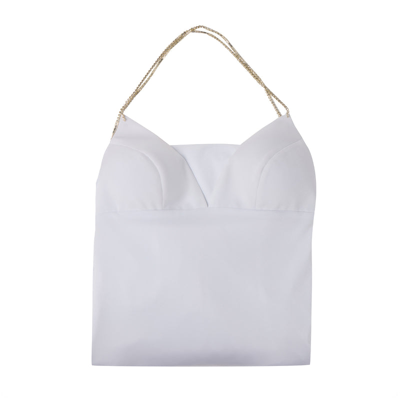 Harley Quinn Sweetheart White A Line Backless Dress
