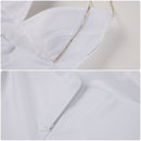 Harley Quinn Sweetheart White A Line Backless Dress - AwwwCos