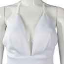 Harley Quinn White Backless in Stock Dress Cosplay Costume