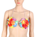 Hawaiian Cosplay Hula Grass Skirt Flower Dance Party Decorations Garland - AwwwCos