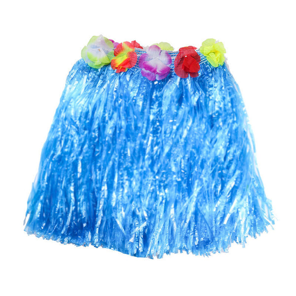 Hawaiian Cosplay Hula Grass Skirt Flower Dance Party Decorations Garland - AwwwCos