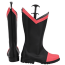 AwwwCos Hazbin Hotel Blitzo Cosplay Shoes Boot Women Men Long leather Shoes