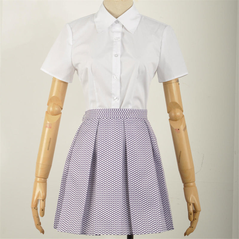 Heathers The Musical Rock Chandler Veronica Sawyer McNamara Duke Stage Uniform Dress Women Outfit Heather School