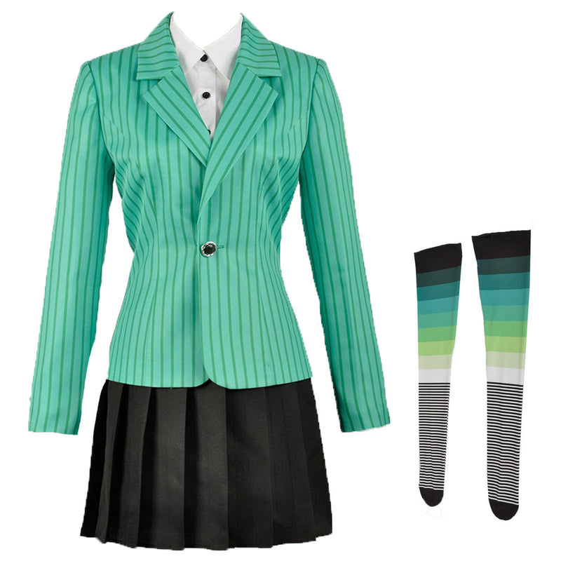 Heathers The Musical Rock Chandler Veronica Sawyer McNamara Duke Stage Uniform Dress Women Outfit Heather School