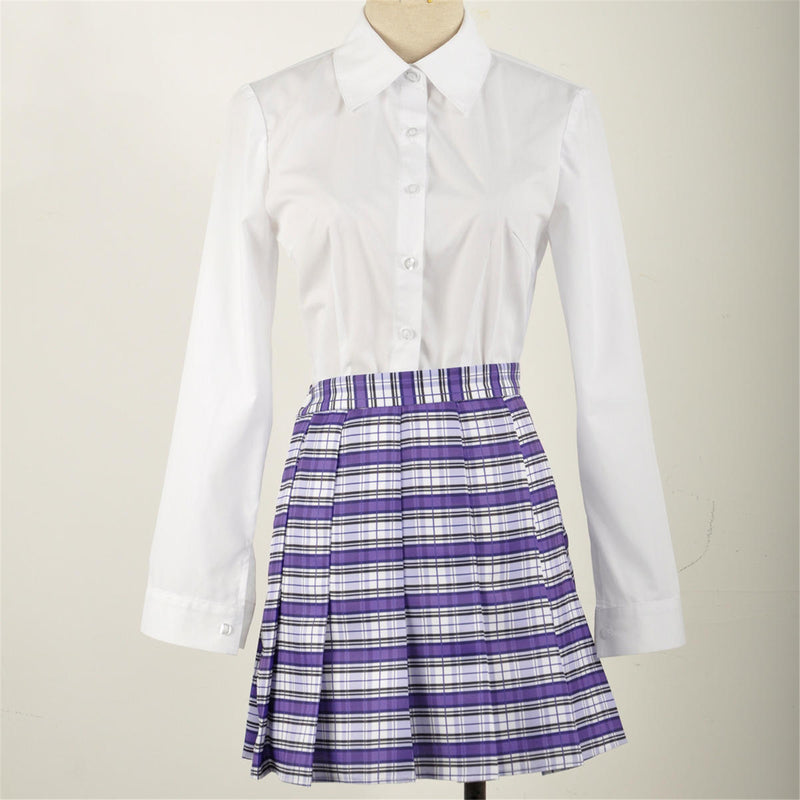 Heathers The Musical Rock Chandler Veronica Sawyer McNamara Duke Stage Uniform Dress Women Outfit Heather School