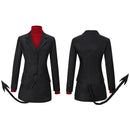 Helltaker Lustful Demon Modeus Cosplay Costume Black Suit - AwwwCos