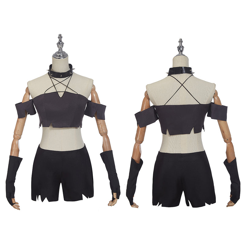 Anime Helluva Boss Loona Cosplay Costume Tops Shorts Halloween Cosplay Outfits Uniform Suit