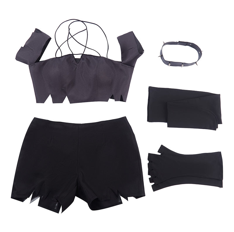 Anime Helluva Boss Loona Cosplay Costume Tops Shorts Halloween Cosplay Outfits Uniform Suit