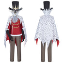 AwwwCos  Helluva Boss Stolas Cosplay Costume Magician Funny Suit Cloak Tops Pants Full Set - AwwwCos