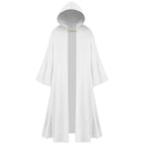Hobbit Cosplay Costume Long Sleeve Renaissance Hooded Cape Medieval Cloak