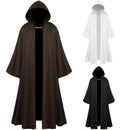 Hobbit Cosplay Costume Long Sleeve Renaissance Hooded Cape Medieval Cloak