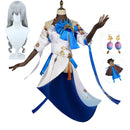 Game Honkai Star Rail Bronya Cosplay Costume Wig Halloween Women Dress up