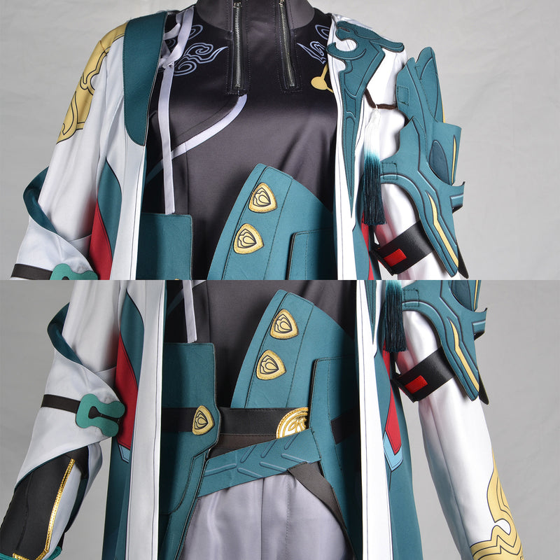 AwwwCos Honkai Star Rail Dan Heng Cosplay Costume Suit Jacket Coat Shirt Pants Halloween Outfit Uniform