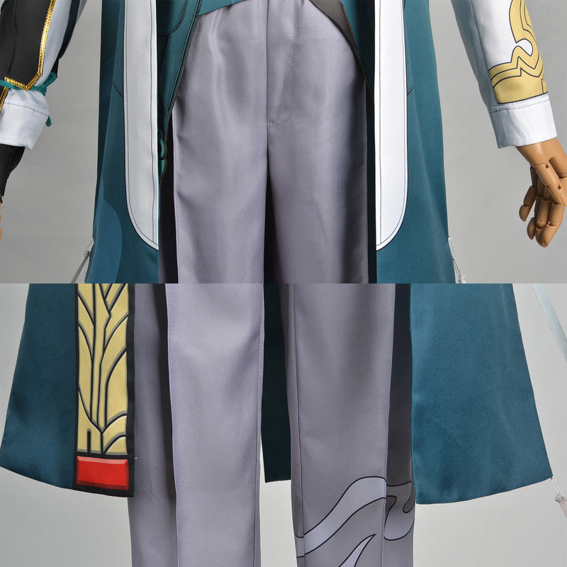AwwwCos Honkai Star Rail Dan Heng Cosplay Costume Suit Jacket Coat Shirt Pants Halloween Outfit Uniform