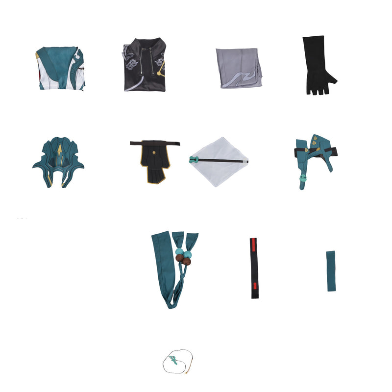 AwwwCos Honkai Star Rail Dan Heng Cosplay Costume Suit Jacket Coat Shirt Pants Halloween Outfit Uniform
