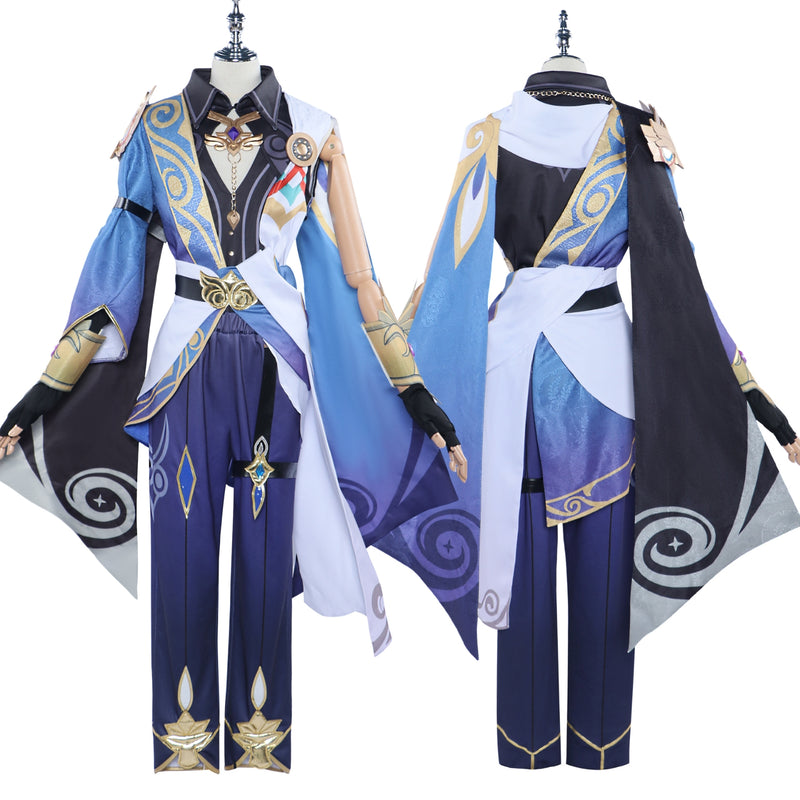 AwwwCos Honkai Star Rail Dr Veritas Ratio Cosplay Costume Intelligentsia Guild Halloween Party Outfit Uniform with Mask Headwear