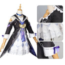 Game Honkai Star Rail Herta Cosplay Costume Suit Women Lolita Dress Wig