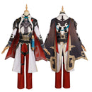 Game Honkai Star Rail Jing Yuan Cosplay Costume White Wig Suit