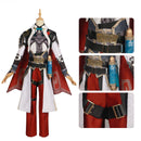 Game Honkai Star Rail Jing Yuan Cosplay Costume White Wig Suit