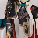 Game Honkai Star Rail Jing Yuan Cosplay Costume White Wig Suit