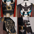 Game Honkai Star Rail Jing Yuan Cosplay Costume White Wig Suit