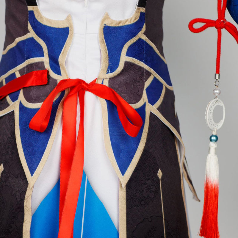 AwwwCos Honkai Star Rail Jingliu Cosplay Costume Collapse Star Dome Railway Cosplay Uniform Halloween Performance Dress Outfit Clothes