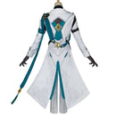 Game Honkai Star Rail Luocha Cosplay Costume Yellow Wig Men Women Coat Pants