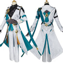 Game Honkai Star Rail Luocha Cosplay Costume Yellow Wig Men Women Coat Pants