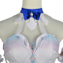 Game Honkai Star Rail March 7th Dress Cosplay Costume Women Girls Pink Wig