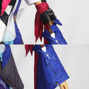 Game Honkai Star Rail Seele Cosplay Costume Women Purple Dress Blue Wig