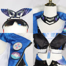 Game Honkai Star Rail Silver Wolf Cosplay Costume Women Girls Dress