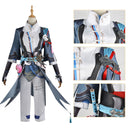 Game Honkai Star Rail Yanqing Cosplay Costume Mens Sut Jacket Coat Shirt Pants