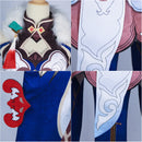 Game Honkai Star Rail Yukong Cosplay Costume Women Dress Green Wig