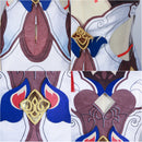 Game Honkai Star Rail Yukong Cosplay Costume Women Dress Green Wig