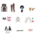 Game Honkai Star Rail Yukong Cosplay Costume Women Dress Green Wig