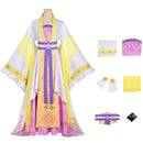 I'm Not a Perfect Villainess Reirin Kou Cosplay Costume Yellow Traditional Hanfu