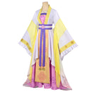 I'm Not a Perfect Villainess Reirin Kou Cosplay Costume Yellow Traditional Hanfu