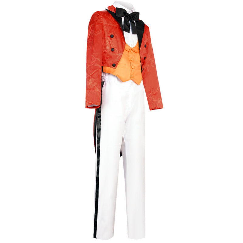 TV Series Gotham Jerome Valeska Cosplay Costume DC Joker Orange Suit Uniform Set Halloween Clothing