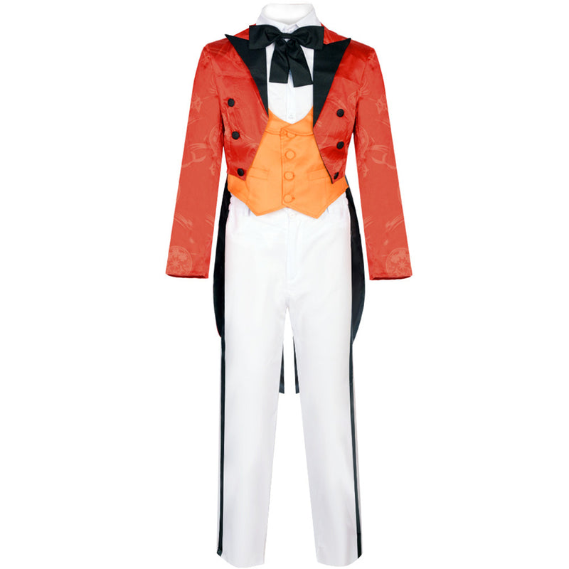 TV Series Gotham Jerome Valeska Cosplay Costume DC Joker Orange Suit Uniform Set Halloween Clothing