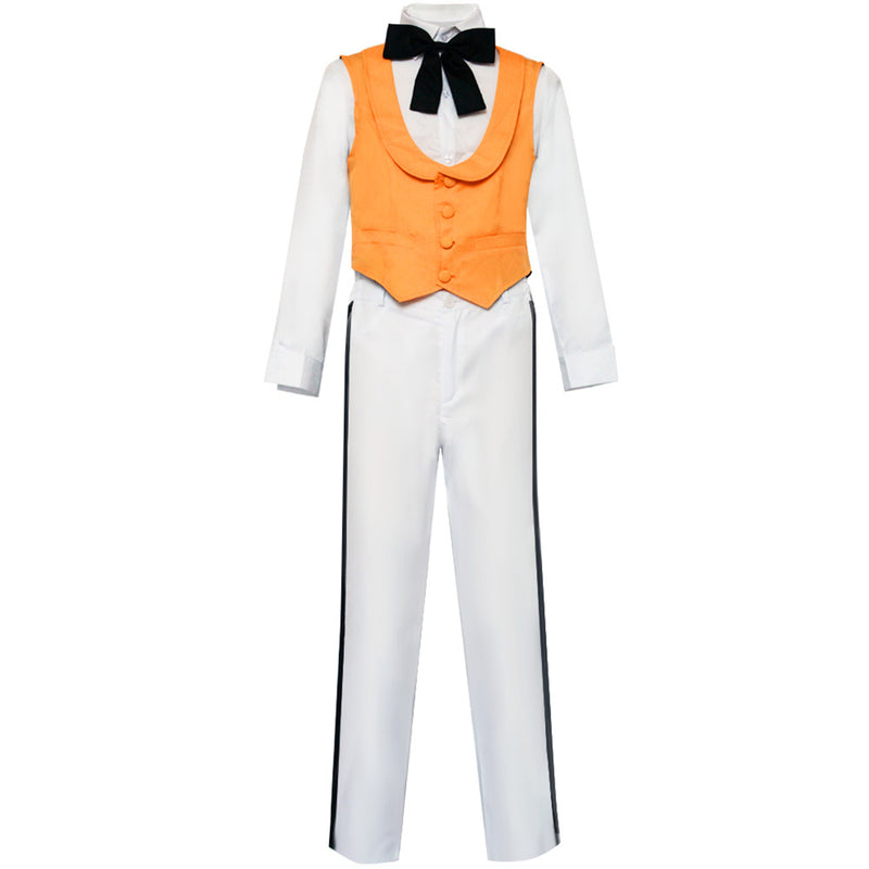 TV Series Gotham Jerome Valeska Cosplay Costume DC Joker Orange Suit Uniform Set Halloween Clothing