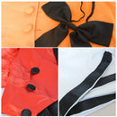 TV Series Gotham Jerome Valeska Cosplay Costume Joker Orange Suit