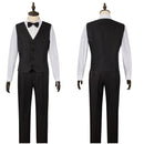 Joker 2 The Joker Black Suit Cosplay Costume Bow Tie Evening Gown Outfit - AwwwCos