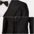 Joker 2 The Joker Black Suit Cosplay Costume Bow Tie Evening Gown Outfit - AwwwCos