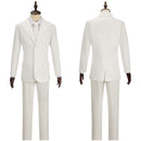 Joker 2 The Joker White Woolen Suit Cosplay Costume