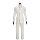 Joker 2 The Joker White Woolen Suit Cosplay Costume