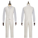 Joker 2 The Joker White Woolen Suit Cosplay Costume