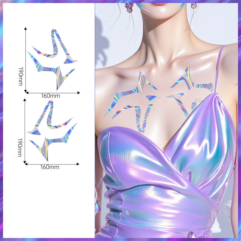 K-Pop: Demon Hunters Cosplay Accessory Temporary Tattoos Stickers Party Makeup - AwwwCos