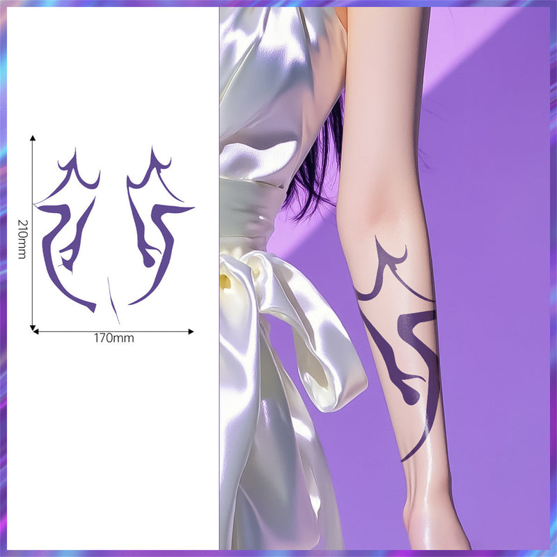 K-Pop: Demon Hunters Cosplay Accessory Temporary Tattoos Stickers Party Makeup - AwwwCos