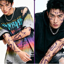 K-Pop: Demon Hunters Cosplay Accessory Temporary Tattoos Stickers Party Makeup - AwwwCos